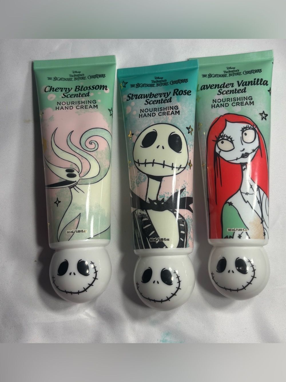 3 New Nightmare Before Christmas Nourishing Hand Creams